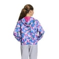 thumbnail image 4 of Reebok Girl's 1/2 Zip Hooded Windbreaker, Sizes 4-18, 4 of 6