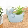 thumbnail image 2 of LOVIVER Pots Small Animal Flower Pot Cactus Plants Planter Vase Dinosaur, 2 of 8