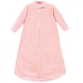 thumbnail image 3 of Hudson Baby Infant Girl Long-Sleeve Fleece Sleeping Bag, Floral, 0-9 Months, 3 of 3