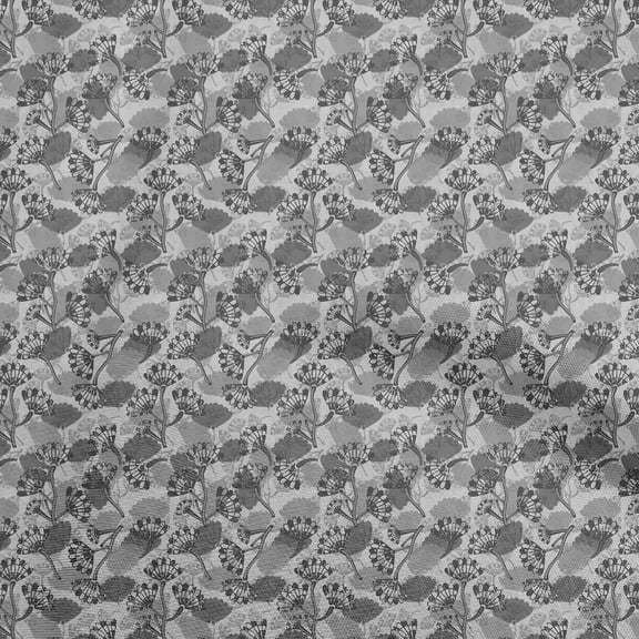 oneOone Polyester Spandex Gray Fabric Batik Fabric For Sewing Printed Craft Fabric By The Yard 56 Inch Wide