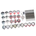 thumbnail image 3 of Metal Dart Set, Exquisite Dart Kit Portable Durable 12Pcs  For Bar, 3 of 8