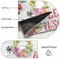 thumbnail image 6 of 5'x7' Area Rugs, Red Truck Christmas Indoor Outdoor Area Rug for Living Room Bedroom, Xmas Tree Botanical Wreath Retro Washable Bathroom Rugs Kitchen Floor Carpet Mats Home Decor Aesthetic, 6 of 8
