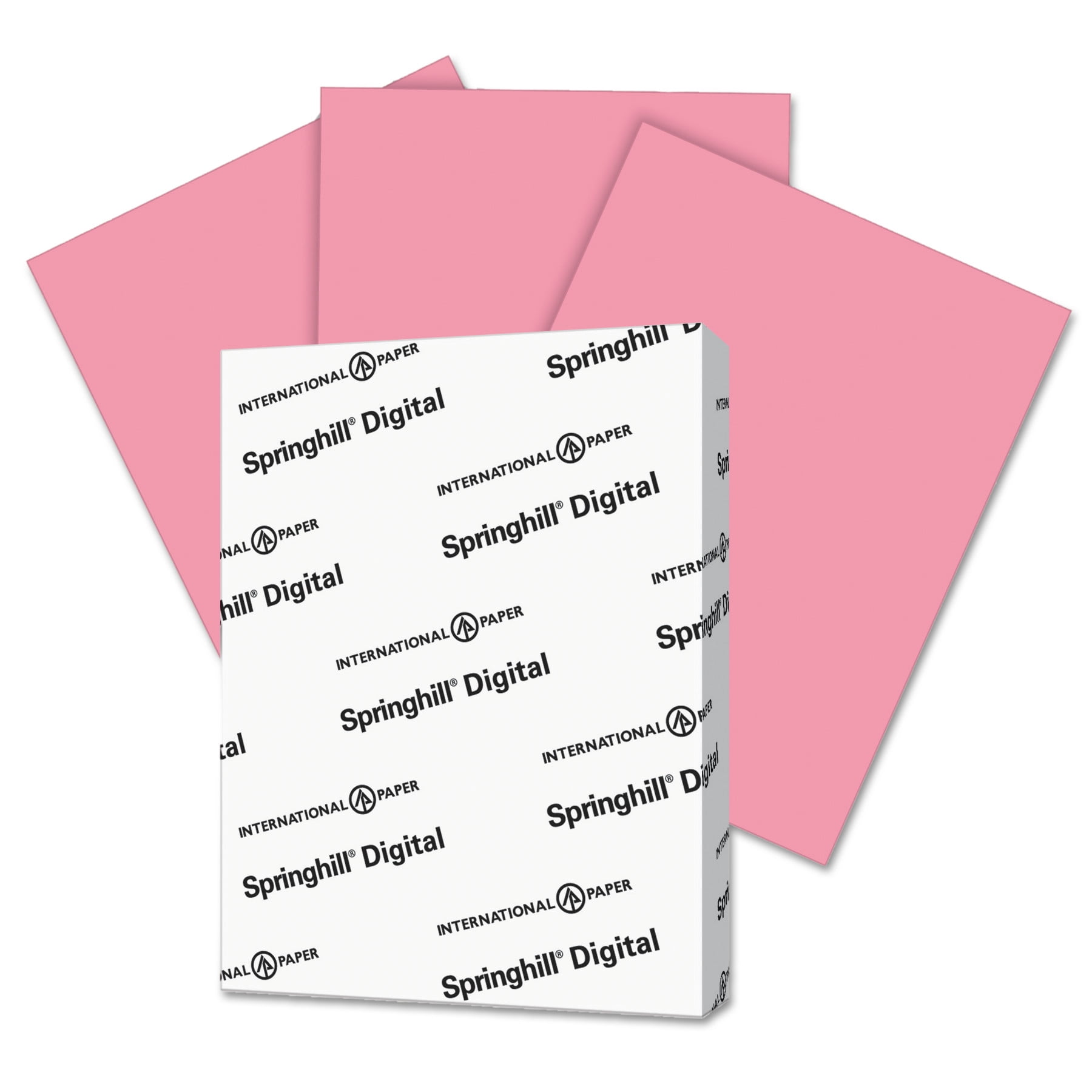 Springhill 015101 Digital Index White Card Stock 90 lb 8 1/2 x 11 250 Sheets/Pack 