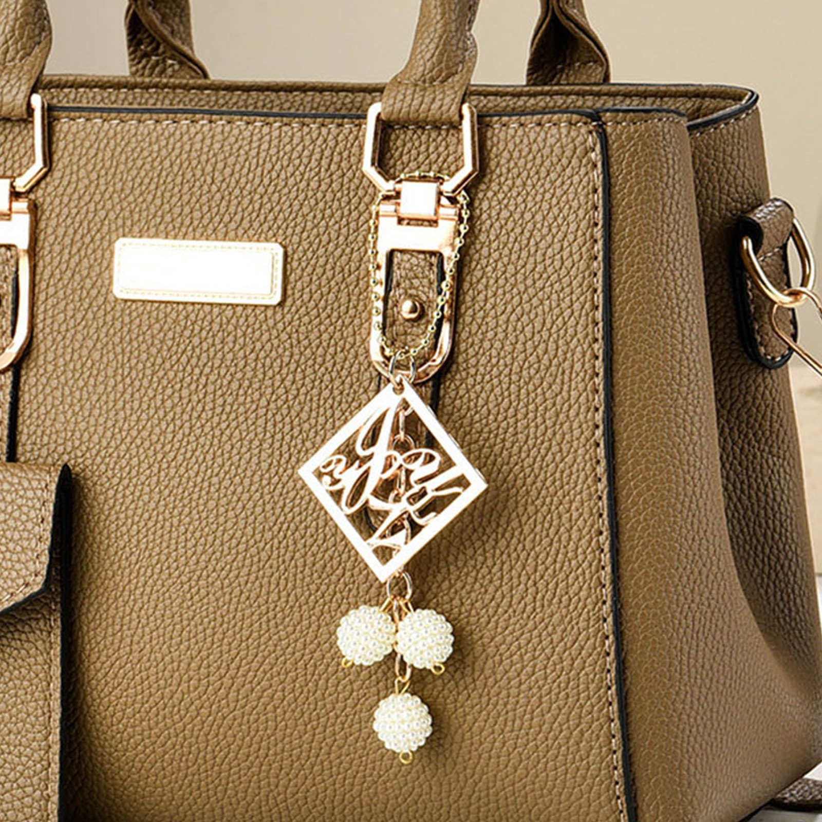 LONGshukeji Women Cute Top Handle Handbag with Strap Purse Handbag Birthday Gifts for Mom