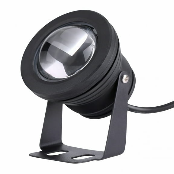 HIBIBUD Spot Lights Outdoor Ip67 Waterproof Landscape Lights,10W 12V Dc/Ac Efficient Spotlight for Yard,Dimmable Colored Pool Lights with Remote