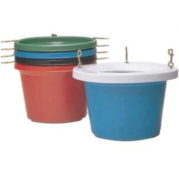 Fortiflex® Rubber-Polymer Round Feeder & Tub, 30 qt