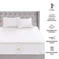 thumbnail image 2 of 3" Inch Memory Foam Mattress Topper With Removable Bamboo Cover King, 2 of 5