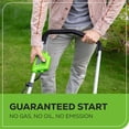 thumbnail image 6 of (Open Box) Greenworks 40V 16" Battery Powered Push Lawn Mower with 4.0 Ah Battery & Charger 25322, 6 of 14