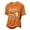 07-Orange, variant on Men's Halloween Graphic T-Shirt, Short Sleeve Crew Neck Spooky Ghost Pumpkin Print, Lightweight Breathable Casual Tee for Party 02-Black XXL