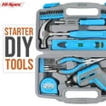 thumbnail image 3 of Hi-Spec 35pc Blue 3.6V Cordless Electric Power And USB Rechargeable Screwdriver and Home Tool Kit Set, Power Tools Combo Sets - Cordless Tools, With Handy And Easy Carrying Tool Case, 3 of 6