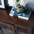 thumbnail image 6 of Bowery Hill Curio Cabinet in Chocolate Oak, 6 of 9