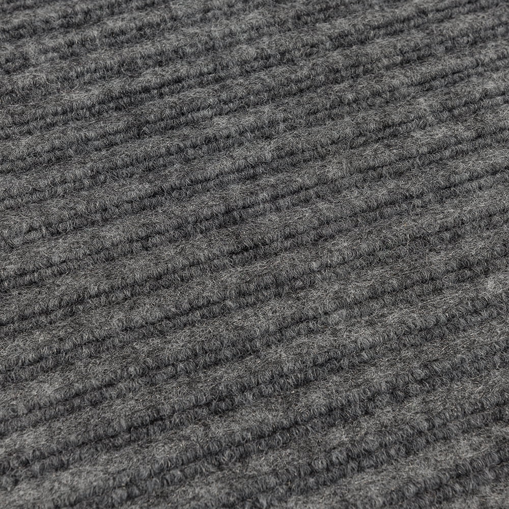 Mohawk Home All Purpose Low Pile Non-Slip Indoor/Outdoor Stain/Fade Resistant Ribbed Mat, Grey, 1' 6" x 2' 6"