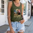thumbnail image 5 of Leey-World 4th Of July Shirt Funny Womens Tank Tops Summer Graphic Tanks Beach Vacation Tops Loose Running Athletic Sleeveless Shirt(AG,M), 5 of 8