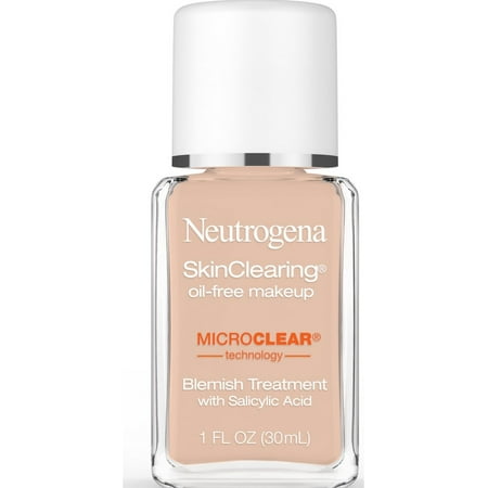 2 Pack - Neutrogena SkinClearing Oil-Free Makeup, Warm Beige [90], 1