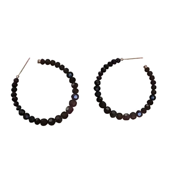 DESIGNICE Elegant Black Earrings Unique Earrings Elegant Earrings Delicate Women Ear Jewelry Suitable for Everyday Elegances