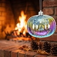 thumbnail image 6 of Halloween Tree Ornaments, 3 Inch Iridescent Jack-O-Lantern Hanging Balls Halloween Ornaments for Tree, Suitable for Halloween Home Indoor Display, Themed Party Setup and Small, 6 of 6