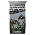 thumbnail image 2 of Monster Jam Ensemble de Lit Complet 5 Pcs - Comprend une Couette Réversible et un Ensemble de Draps - Literie avec Grave Digger, Max-D, Megalodon - Microfibre Super Douce - (Produit Officiel Monster Jam), 2 of 5