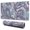 Purple and Teal, variant on Long Mouse Pads for Desk,Purple Ethnic Geometric Patchwork Desk Mats on Top Of Desks, Desk Mouse Pad Extra Large with 3mm Non-Slip Base and Stitched Edge for Gaming,Work,Home 31.5"x11.8"