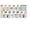 Multicolor-B, variant on YATAV Educational Dry Erase Color Multiplication,Multiplication Table Reusable,Math Teaching aid Boards for Classroom Home(Subtraction)