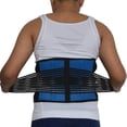 thumbnail image 2 of Cinturón de soporte lumbar para la cintura, talla 5XL y 6XL, para terapia de salud, corrección de la postura de la columna vertebral y alivio del dolor por hernia discal para hombres y mujeres., 2 of 5