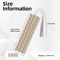 thumbnail image 3 of Kdxio Watermelons Print Metal Tassel Bookmarks,Perfect Gift for Art Lovers and Bookworms Metal Bookmarks for Women, 3 of 8