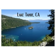 Emerald Bay, Lake Tahoe Fridge Magnet, State Park, California, CA, 2 inch x 3 inch Travel Souvenir, Gift