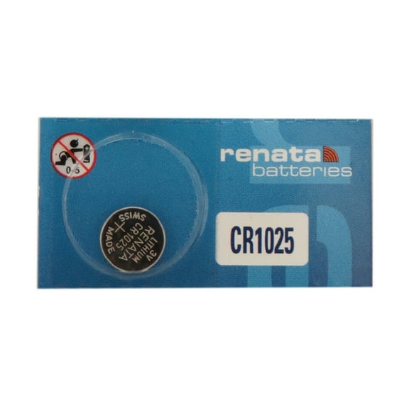 50 x CR1025 Renata 3 Volt Lithium Coin Cell Batteries