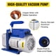 thumbnail image 1 of Bomba de vacío VEVOR 4.8CFM 1/4 HP Kit de refrigeración HVAC A/C de una sola etapa 5PA Ultimate Juego de manómetros de vacío R410A R134A R22 HVAC AC, 1 of 9