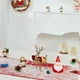 thumbnail image 5 of Candelabro navideño de metal con forma de reno | Adorno navideño de hierro con forma de campana | Decoración festiva en marrón dorado | Idea de regalo para centro de mesa de invierno, 5 of 6