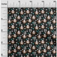 thumbnail image 1 of oneOone Cotton Poplin Black Fabric Christmas Craft Projects Decor Fabric Printed By The Yard 56 Inch Wide, 1 of 4