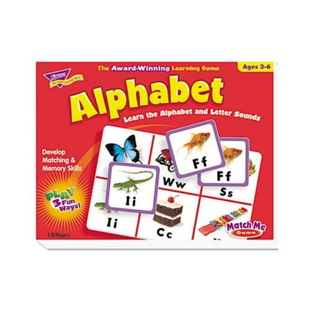 Trend Match Me Alphabet Game TEPT58101