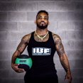 thumbnail image 2 of Iron Body Fitness Medicine Ball Set, 2-Piece Set with 6 lb and 12 lb Rubber Exercise Balls, 2 of 7