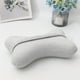 thumbnail image 3 of Gray Soft Breathable Neck Pillow - Cojín de cuello para asiento del conductor del coche, cojín con forma de cuello, cojín de dormir de recuperación lenta, cojín de apoyo suave y transpirable para el c, 3 of 6