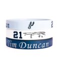 thumbnail image 1 of Pulsera de baloncesto Tim Duncan, pulsera de silicona luminosa, 3 piezas Afortunado Sencillez, 1 of 1