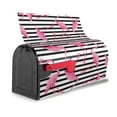 thumbnail image 4 of Haiem Flamingos Mailbox Covers Magnetic ,Mailbox Wraps Post Letter Box Cover for Holiday Garden Yard Decor-21x18 in, 4 of 9