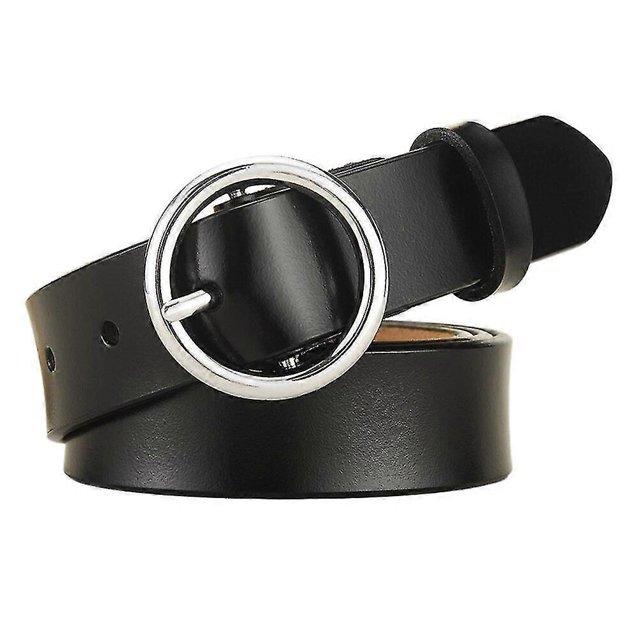 Women'S Classic Belt Leather Belt Leather Belt Skinny Belt Women'S Pants Decorative Belt Elastic Waistband Adjustable Belt
