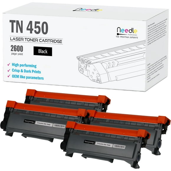 UTAH-(4 Pack) TN450/TN420 TN 450/ TN 420 Toner Cartridge Compatible with Brother HL-2270DW HL-2240DW MFC-7860DW DCP-7065DN MFC-7360N MFC-7460DN Printers