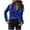 Sky Blue, variant on Buigttklop Womens Velvet Long Sleeve Button Down Casual Tops Shirts