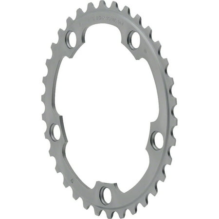 Shimano Ultegra 6700/6750 10-Speed Chainring - Silver Tooth Count: 34 Chainring BCD: 110