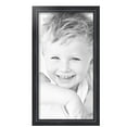 thumbnail image 2 of ArtToFrames 11" x 21" Galleria Noir Picture Frame, 11x21 inch Black MDF Poster Frame (WOM-4083), 5 Pack, 2 of 8