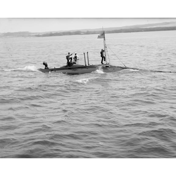 Print: Submarine Adder?, circa 1918