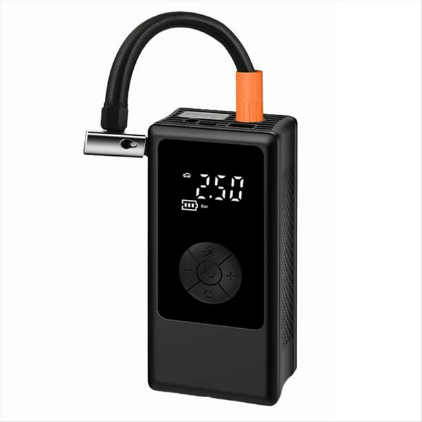 Inflador de Neumáticos Eléctrico Portátil de Alta Potencia para Coche, Bomba de Aire Multifuncional para Motocicletas, Camiones, Remolques y .