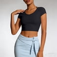 thumbnail image 1 of Haivin Women's Workout Tops Short Sleeve Shirts UPF 50+ Sun UV Protection Quick Dry Rash Guard Athletic, 1 of 5