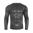 thumbnail image 4 of Zylarhe Mens Tshirts, Semi Sheer Streetwear Fashion T Shirt Men T Shirts Fashion Designer Black M, 4 of 4