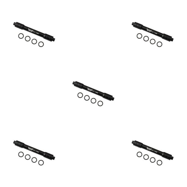 Eigraketly Adaptador de eje pasante de bicicleta aleación práctica 100MM eje de conversión Flexible tubo de montaña adaptador de liberación rápida Type2 NO2 Eigraketly CBP489172