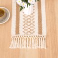 thumbnail image 3 of Chemin de Table Paokuoon Chemin de Table Ferme Chemin de Table Court à Franges Super Doux Résistant à l'Usure Long Lavable Nappe Nappe, 3 of 7