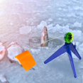 thumbnail image 1 of Caña invierno plegable con punta hacia arriba con poste indicador de asta de bandera, accesorios invierno Baoblaze Bandera marcadora de pesca en hielo, 1 of 8