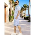 thumbnail image 4 of Conjunto Hombre Verano Camisa y Short a Juego Alberca Playa y Calor, 4 of 5