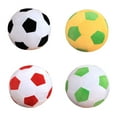 thumbnail image 2 of Jygee Cartoon Soccer Ball Pillow Stuffed Plush Baby Football Soccer Sports Toy Gift for Toddler Kids Adults, 2 of 10