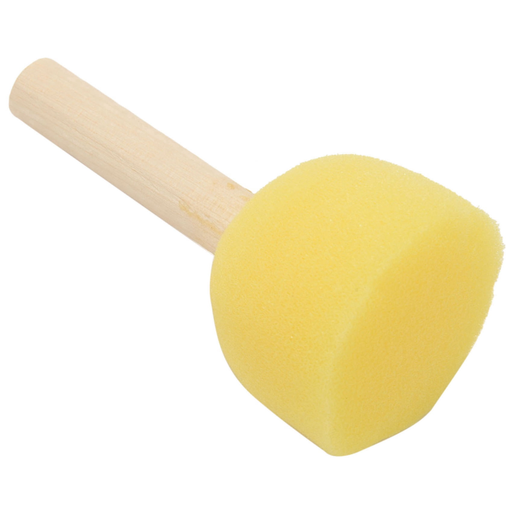Pack of 90 Round Foam Sponge Paint Brush Set - Stencil Brush Value Pack - 5 Different Sizes - Great for Kids Arts